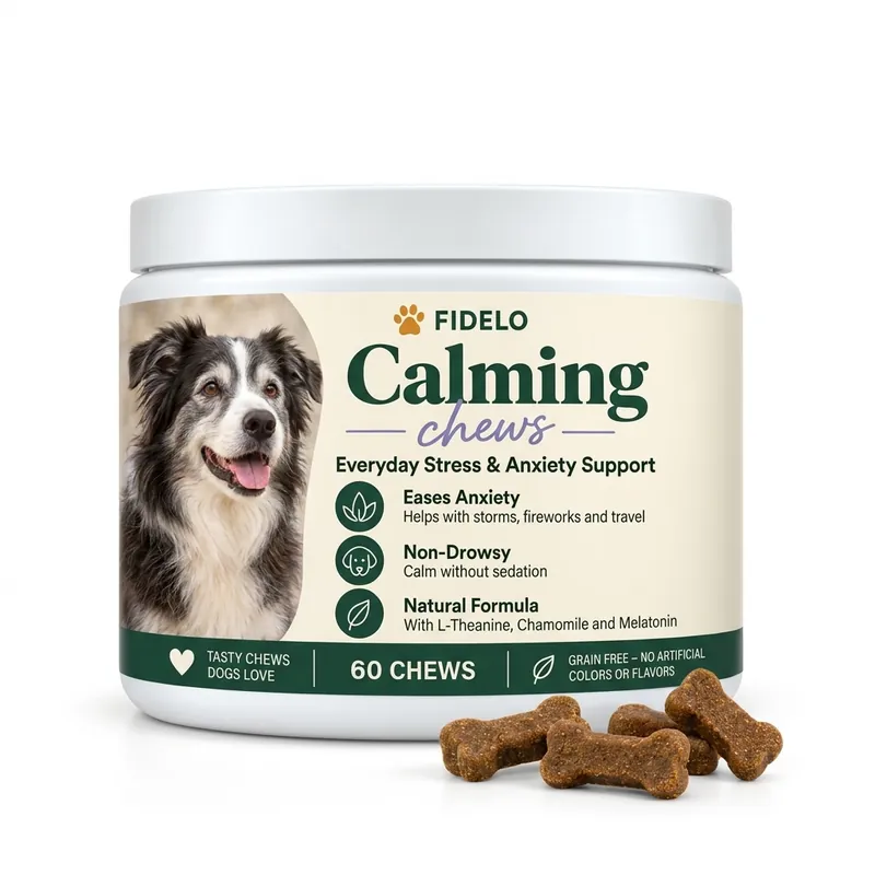 Fidelo Calming Soft Chews tub