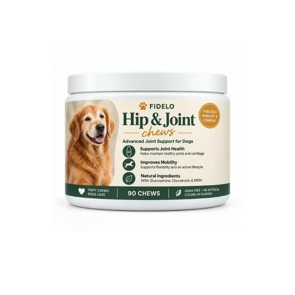 One tub of Fidelo Hip & Joint Chews